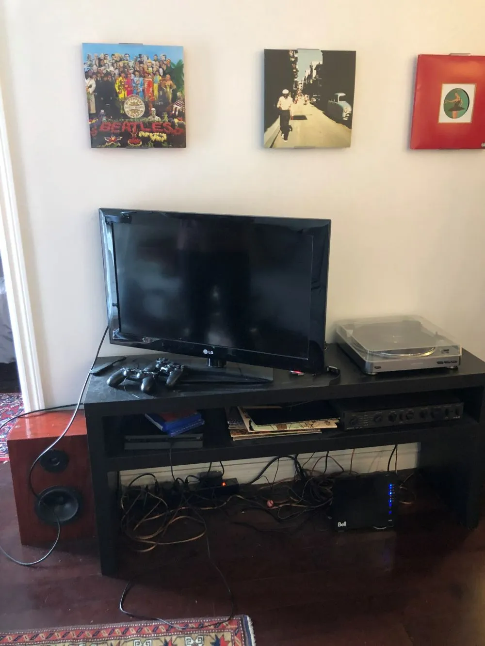 before staging image