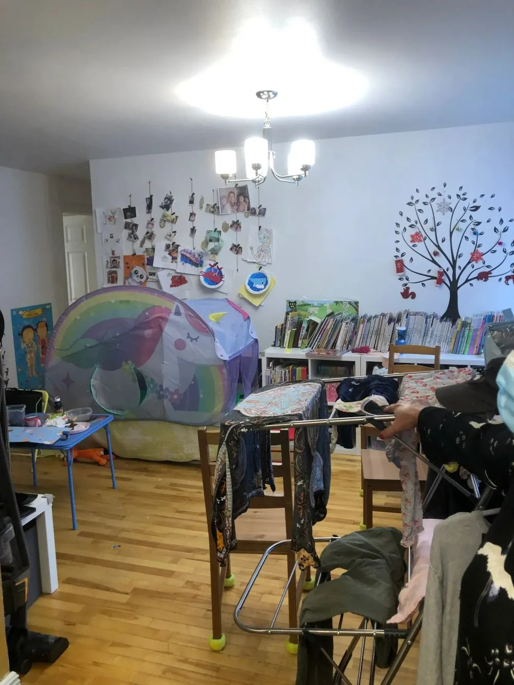 before staging image